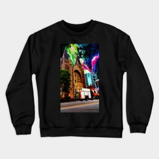 Brisbane City Space Collection - Brisbane City Church Crewneck Sweatshirt